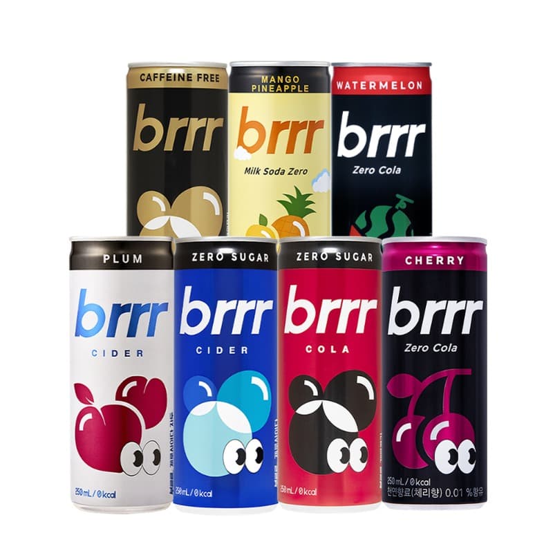 부르르 탄산음료 250ml x 60캔