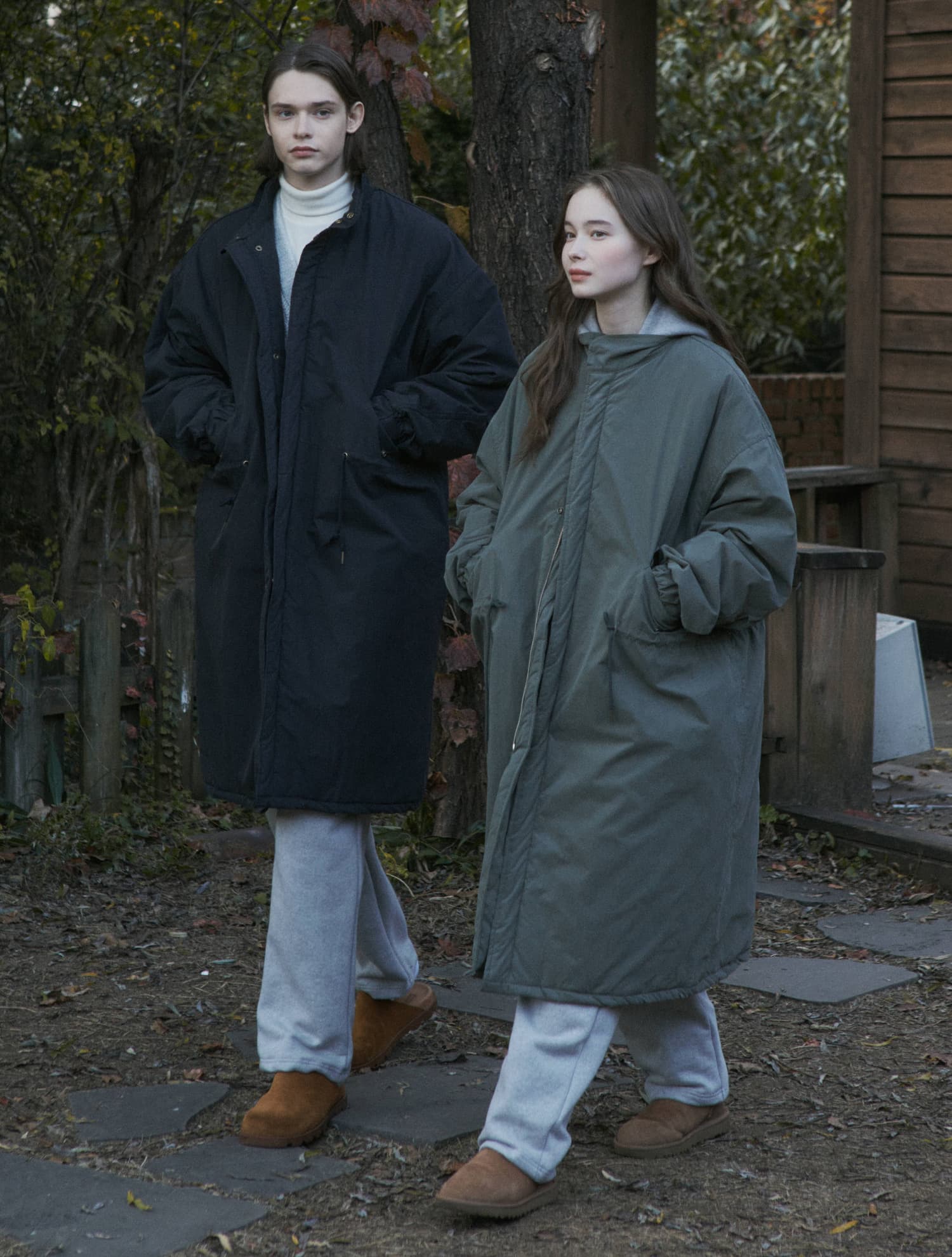 M-65 피쉬테일 야상 패딩 코트