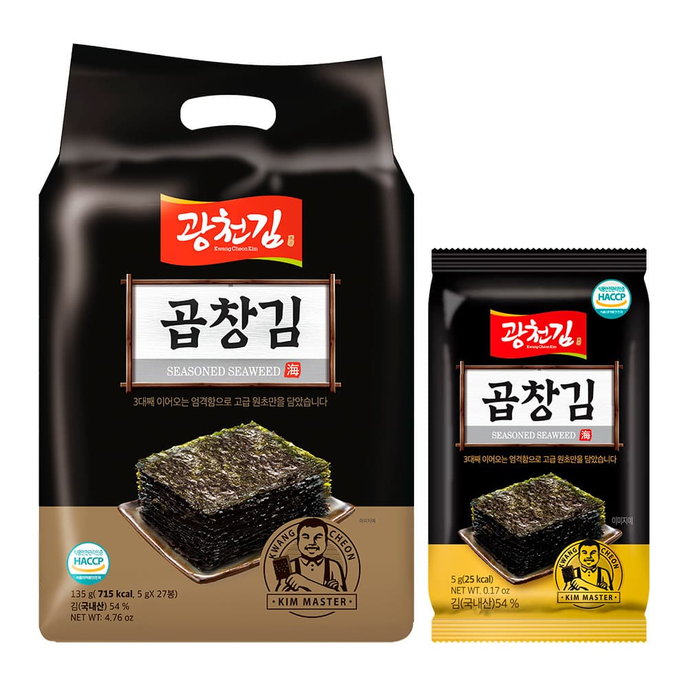 곱창 도시락김 5g 40봉